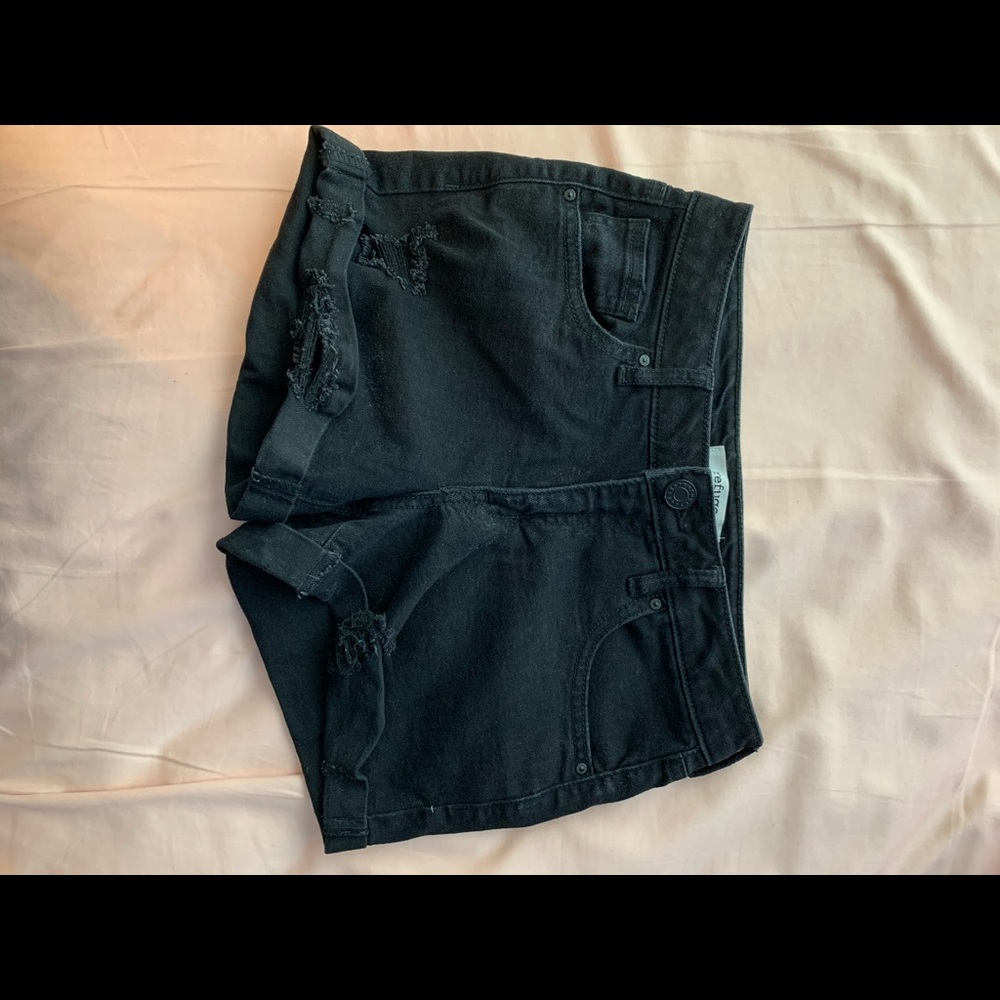 Black shorts